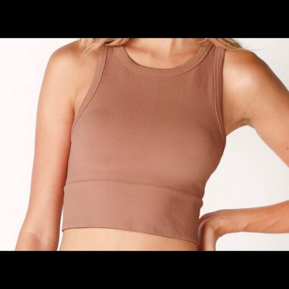High neck crop top - Picture 2 of 2